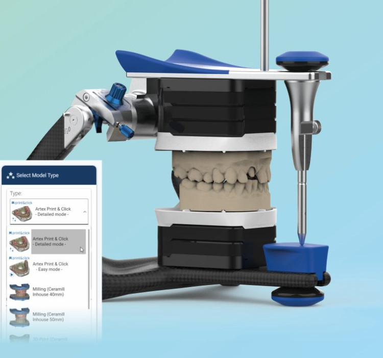 Artex Print&Click: Articolazione senza sforzo di modelli stampati in 3D