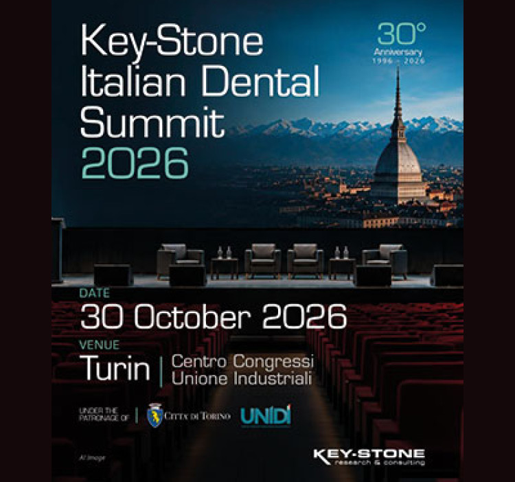Key-Stone Italian Dental Summit: a Torino oltre un centinaio di aziende e istituzioni, insieme per leggere il futuro del settore dentale italiano